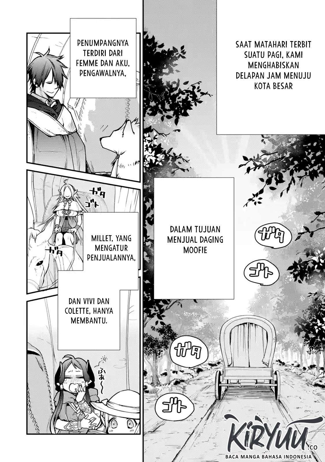 Saikyou no Madoshi. Hisa ni Ya wo Ukete Shimatta no de Inaka no Eihei ni Naru Chapter 8.1 - halaman 4