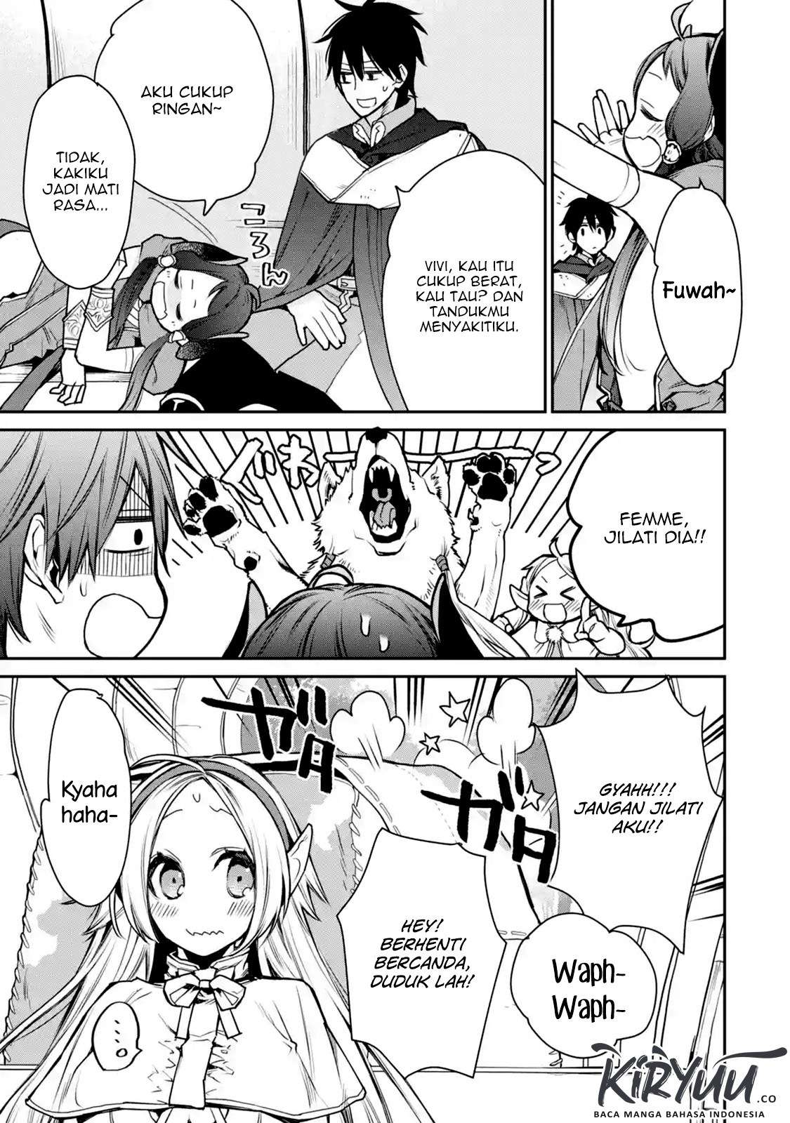 Saikyou no Madoshi. Hisa ni Ya wo Ukete Shimatta no de Inaka no Eihei ni Naru Chapter 8.1 - halaman 7