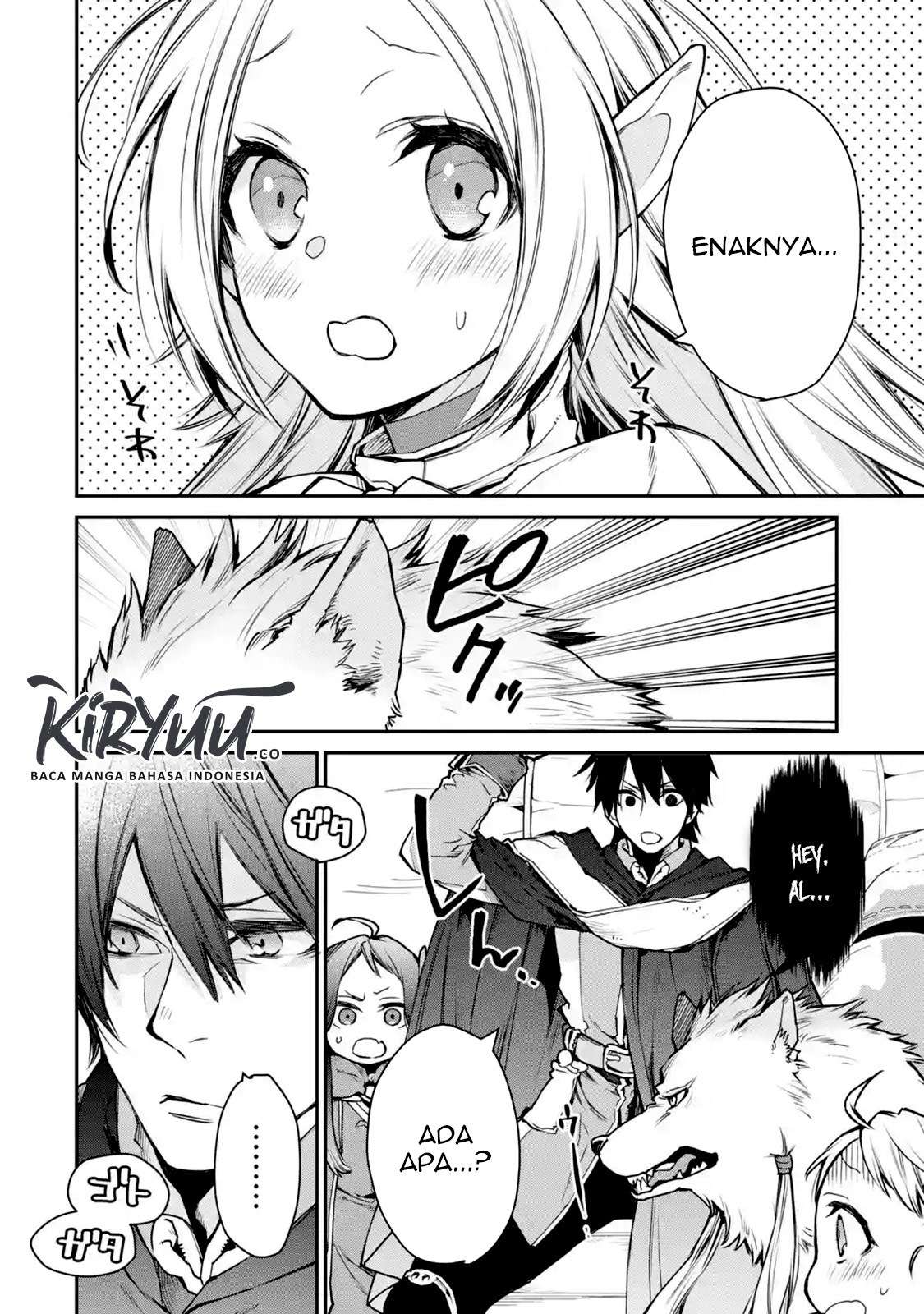 Saikyou no Madoshi. Hisa ni Ya wo Ukete Shimatta no de Inaka no Eihei ni Naru Chapter 8.1 - halaman 8