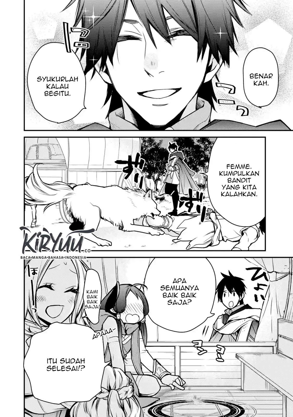 Saikyou no Madoshi. Hisa ni Ya wo Ukete Shimatta no de Inaka no Eihei ni Naru Chapter 8.2 - halaman 8