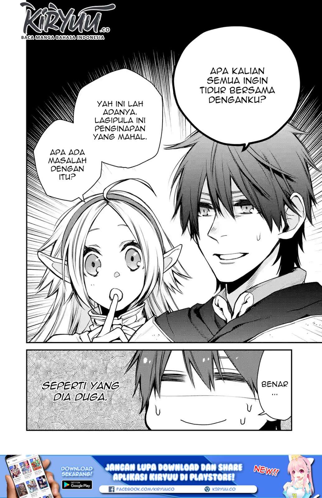 Saikyou no Madoshi. Hisa ni Ya wo Ukete Shimatta no de Inaka no Eihei ni Naru Chapter 8.3 - halaman 18