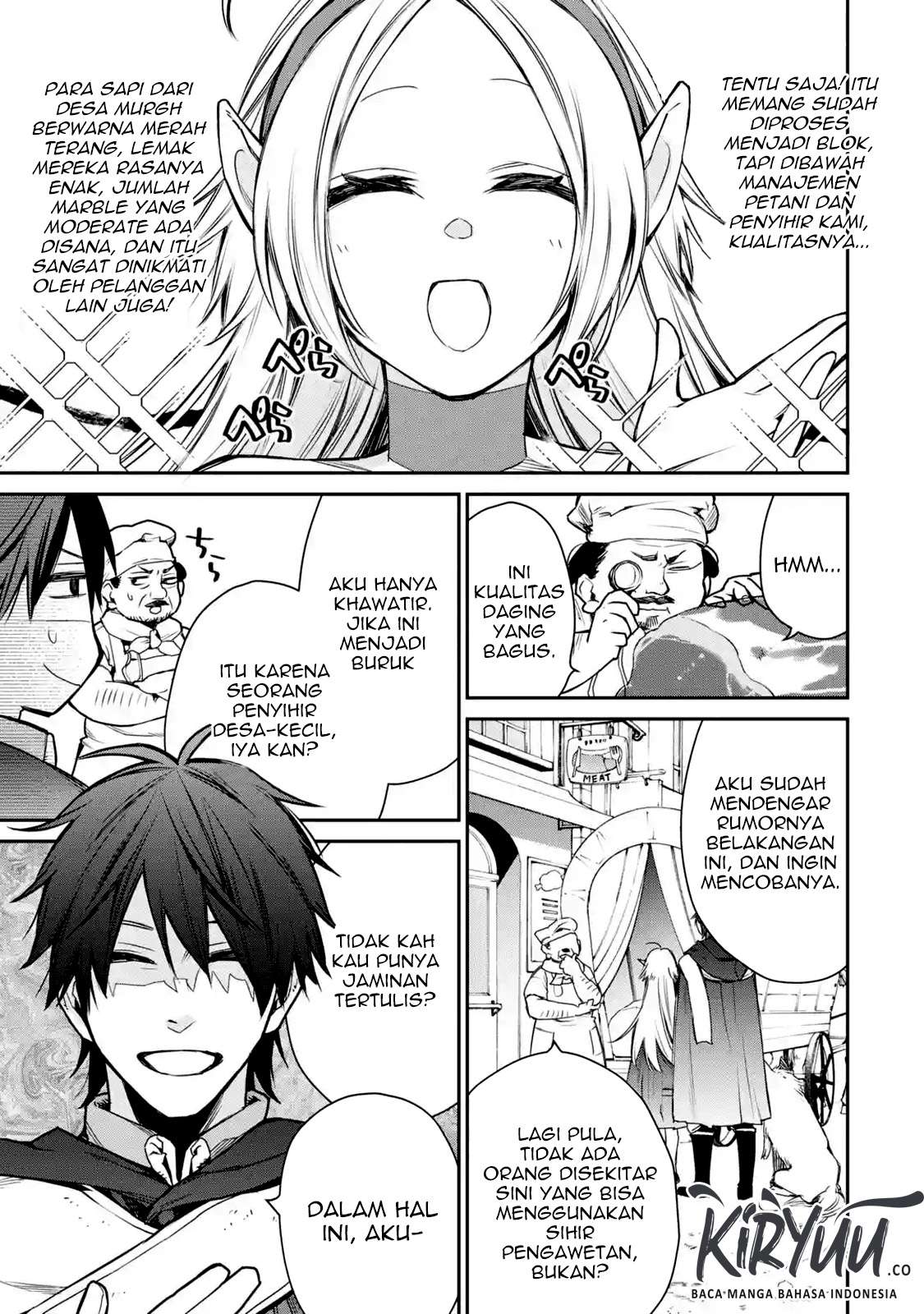 Saikyou no Madoshi. Hisa ni Ya wo Ukete Shimatta no de Inaka no Eihei ni Naru Chapter 8.3 - halaman 5