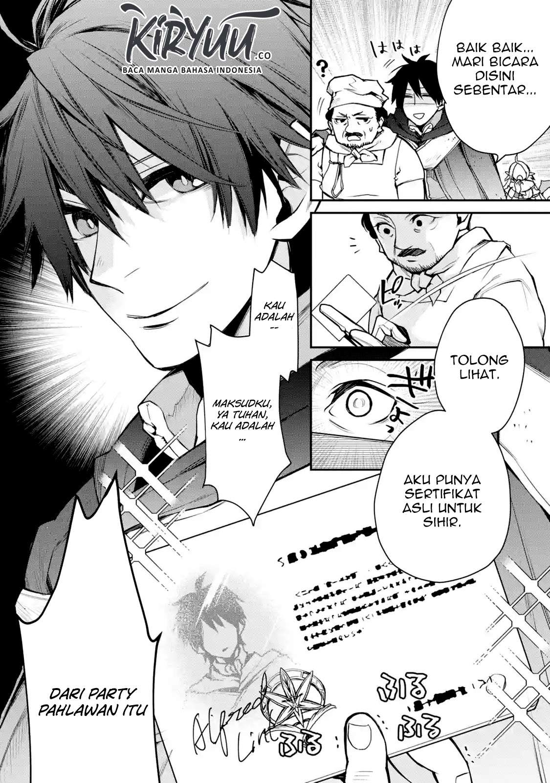 Saikyou no Madoshi. Hisa ni Ya wo Ukete Shimatta no de Inaka no Eihei ni Naru Chapter 8.3 - halaman 6