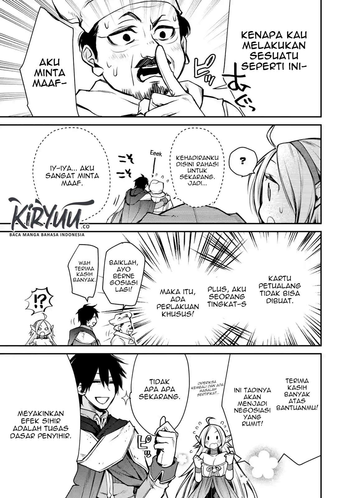 Saikyou no Madoshi. Hisa ni Ya wo Ukete Shimatta no de Inaka no Eihei ni Naru Chapter 8.3 - halaman 7