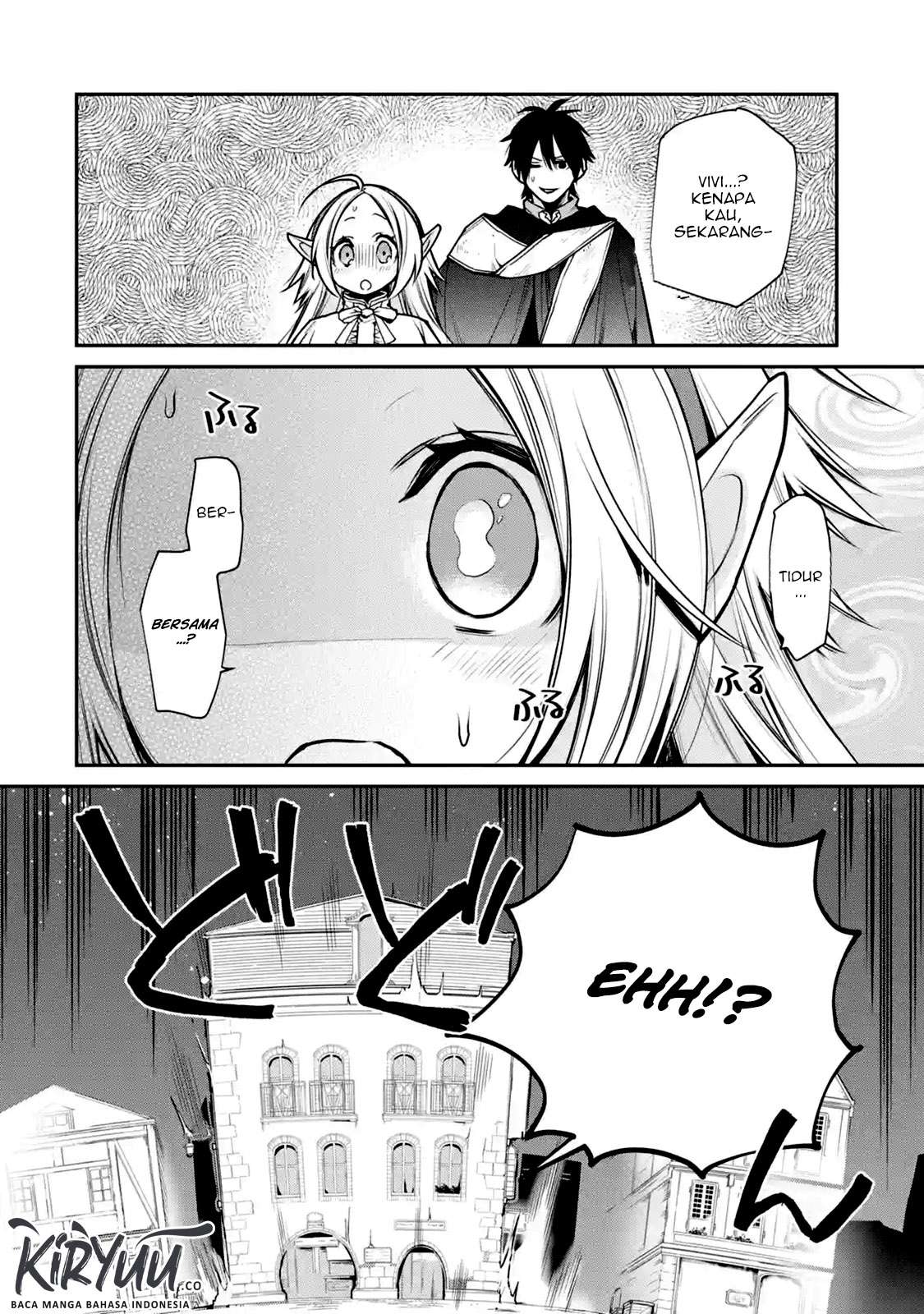 Saikyou no Madoshi. Hisa ni Ya wo Ukete Shimatta no de Inaka no Eihei ni Naru Chapter 9.1 - halaman 4
