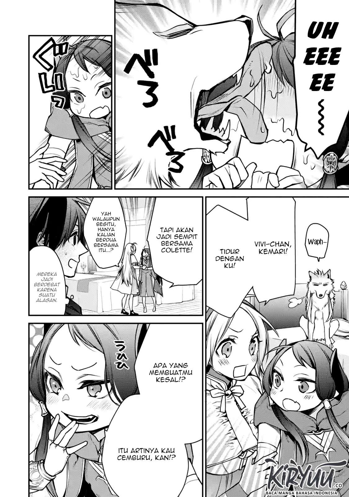 Saikyou no Madoshi. Hisa ni Ya wo Ukete Shimatta no de Inaka no Eihei ni Naru Chapter 9.1 - halaman 8