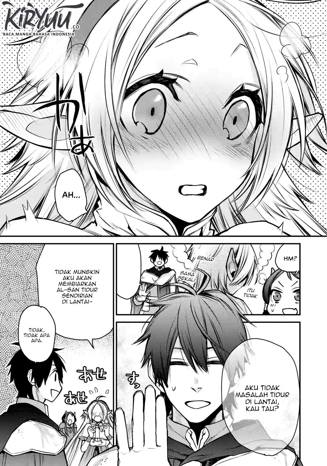 Saikyou no Madoshi. Hisa ni Ya wo Ukete Shimatta no de Inaka no Eihei ni Naru Chapter 9.1 - halaman 9