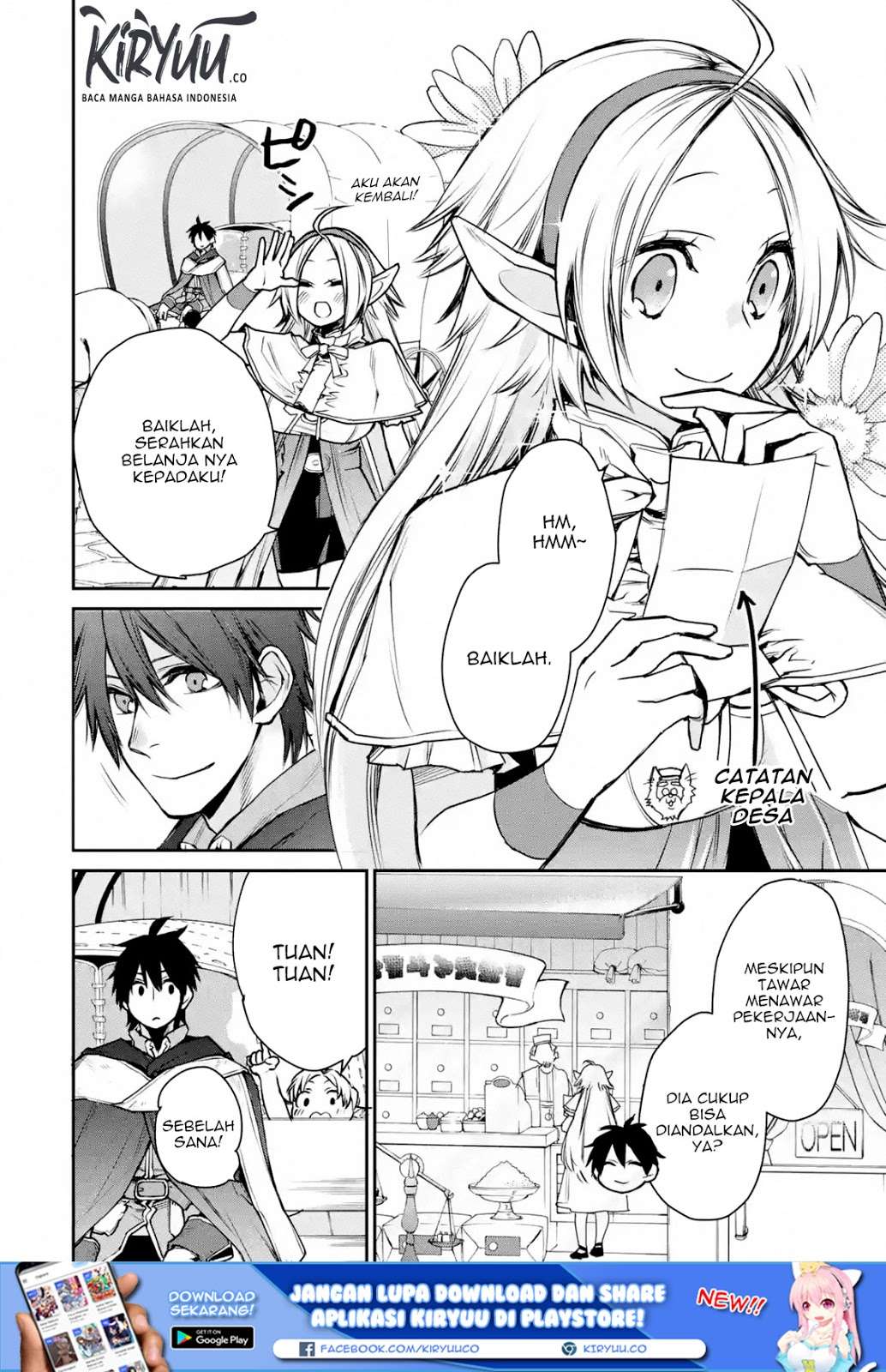 Saikyou no Madoshi. Hisa ni Ya wo Ukete Shimatta no de Inaka no Eihei ni Naru Chapter 9.2 - halaman 12