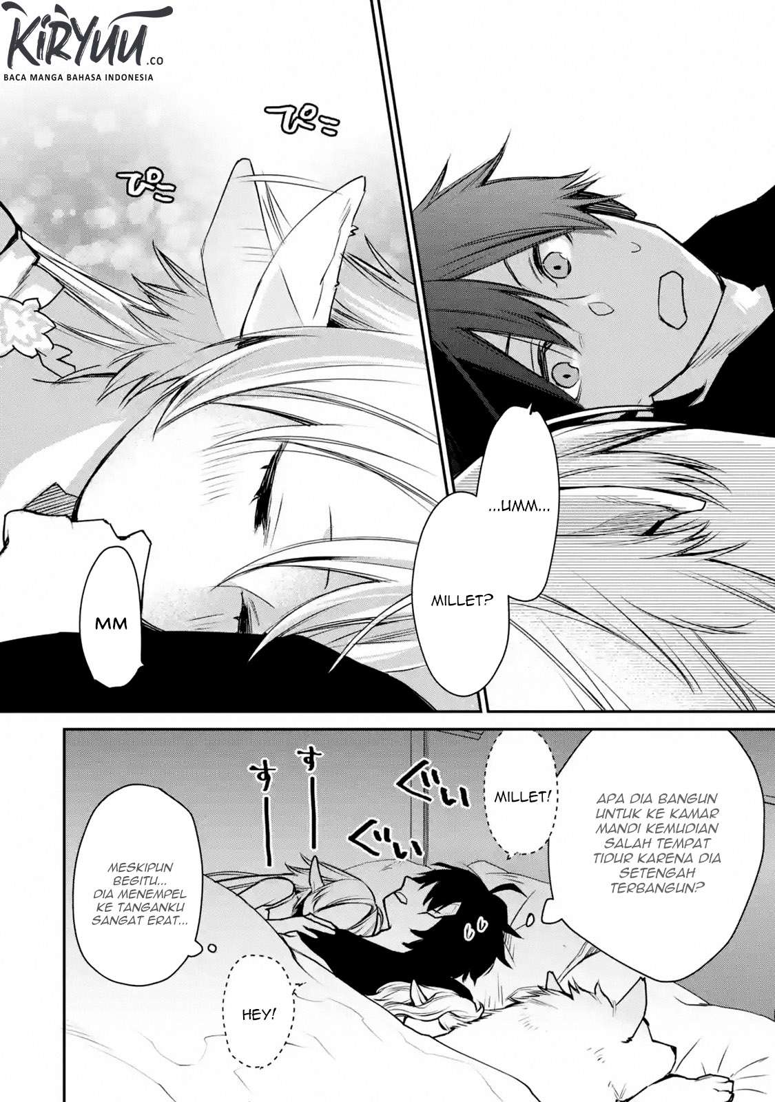 Saikyou no Madoshi. Hisa ni Ya wo Ukete Shimatta no de Inaka no Eihei ni Naru Chapter 9.2 - halaman 5