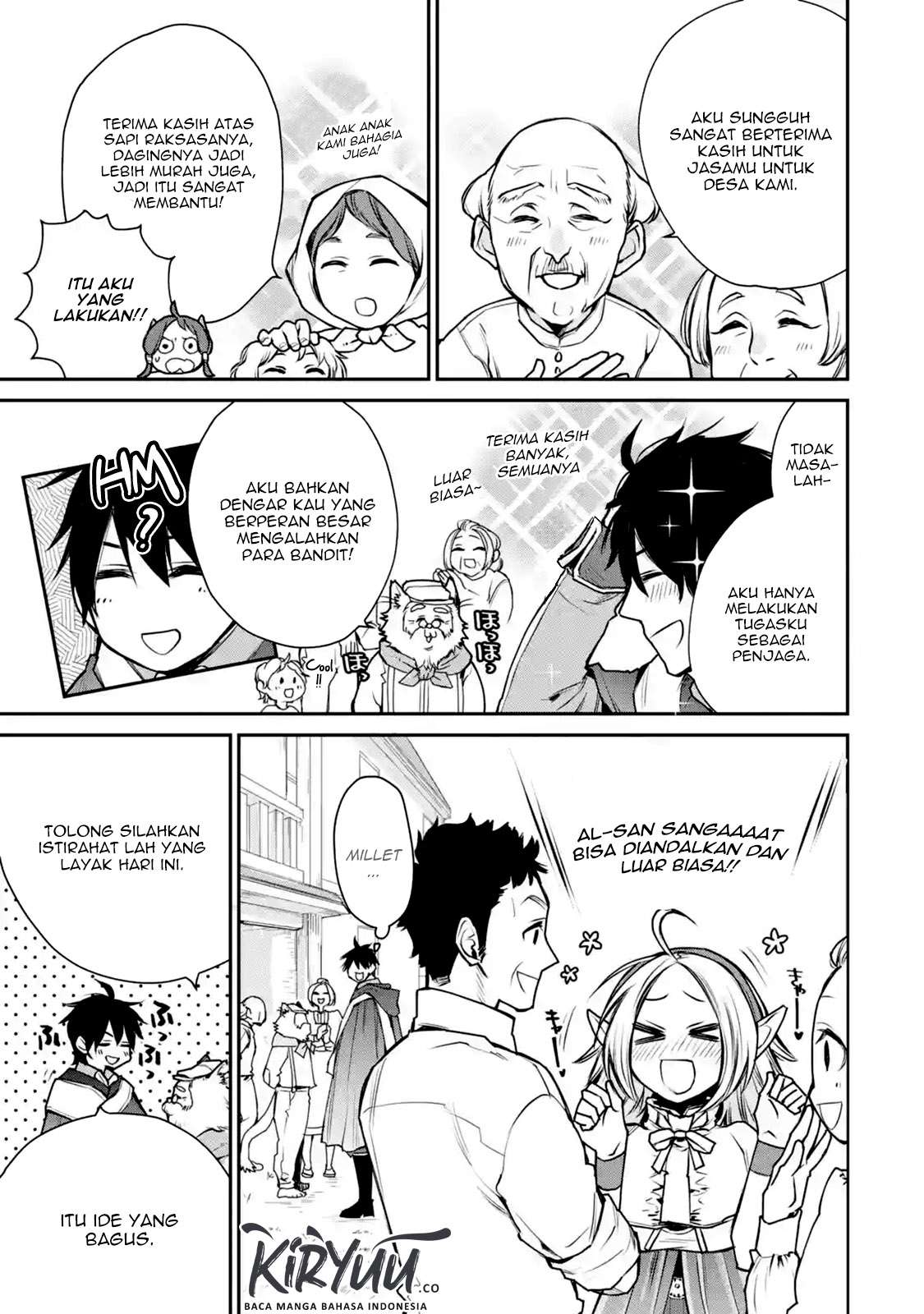 Saikyou no Madoshi. Hisa ni Ya wo Ukete Shimatta no de Inaka no Eihei ni Naru Chapter 9.3 - halaman 5