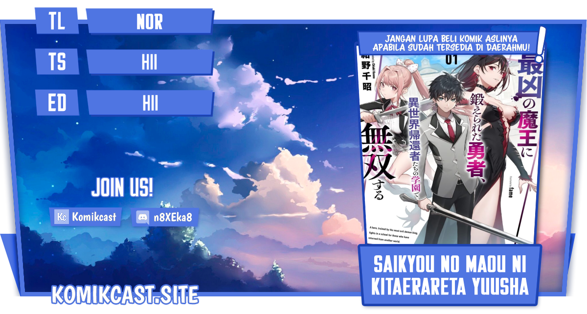 Saikyou No Maou Ni Kitaerareta Yuusha Chapter 11 - halaman 1