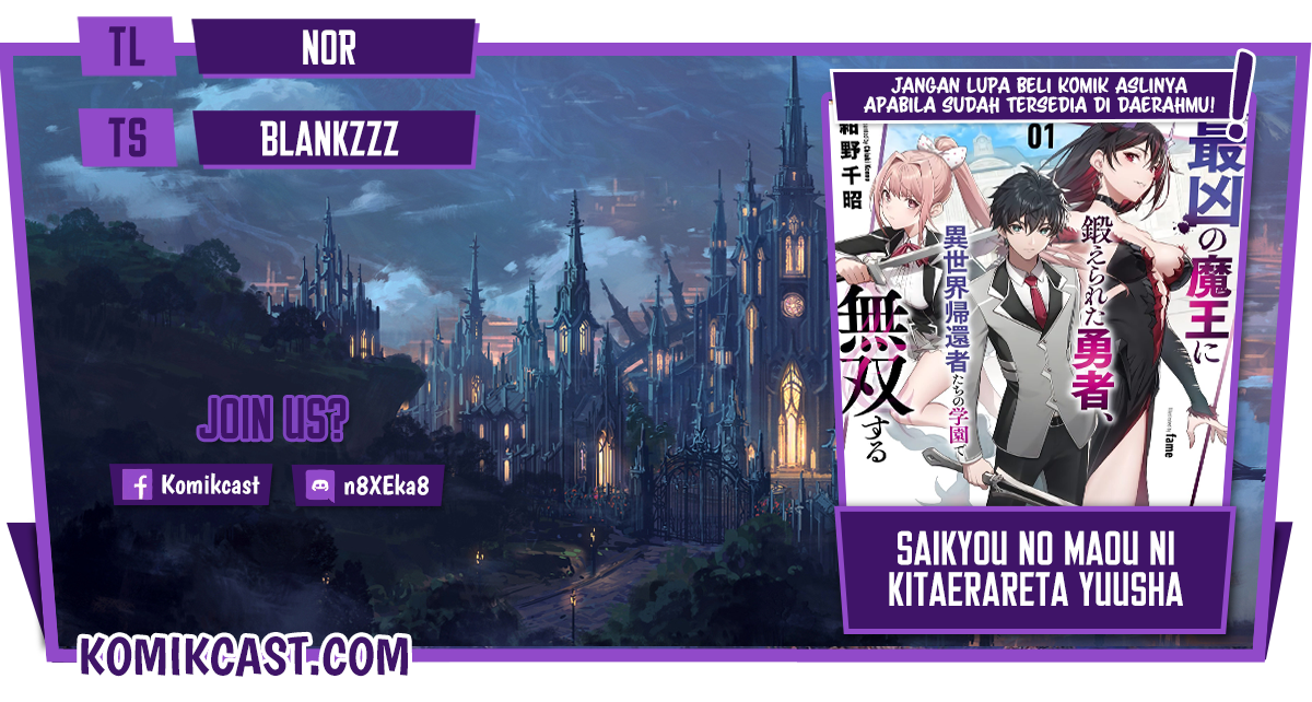 Saikyou No Maou Ni Kitaerareta Yuusha Chapter 2 - halaman 1