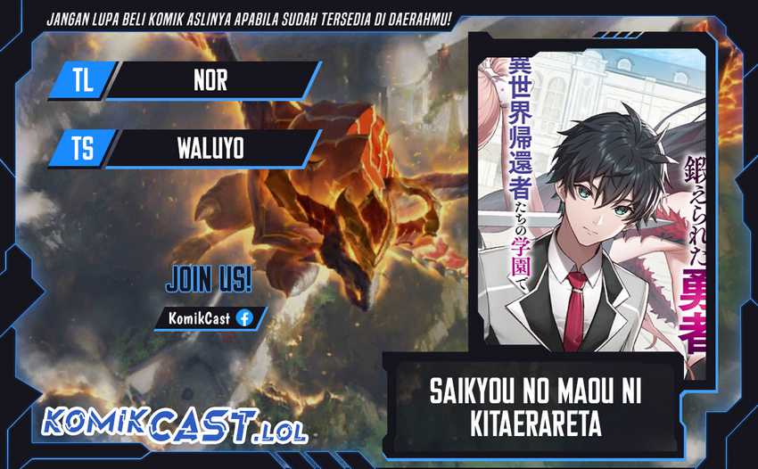 Saikyou No Maou Ni Kitaerareta Yuusha Chapter 20 - halaman 1