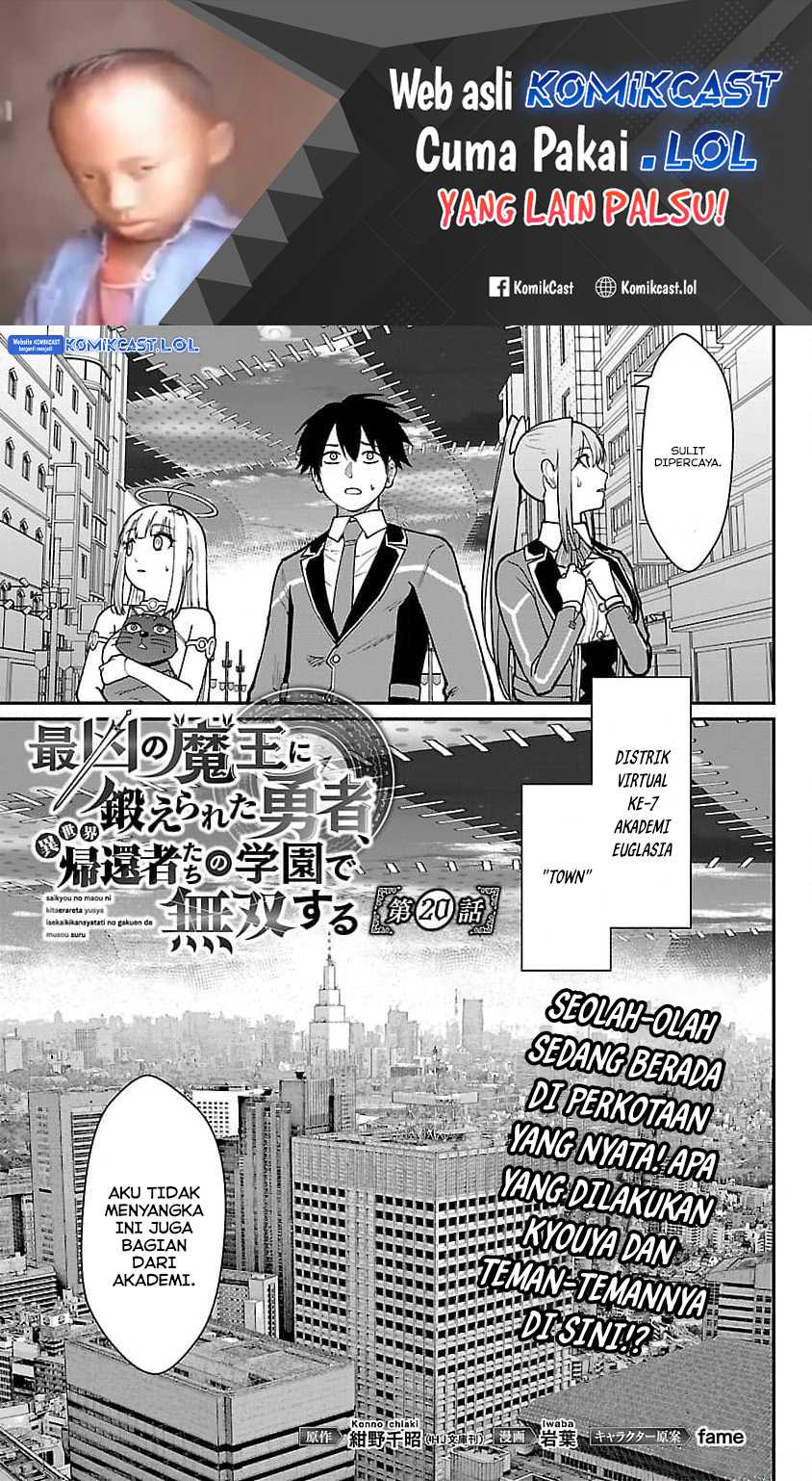 Saikyou No Maou Ni Kitaerareta Yuusha Chapter 20 - halaman 2