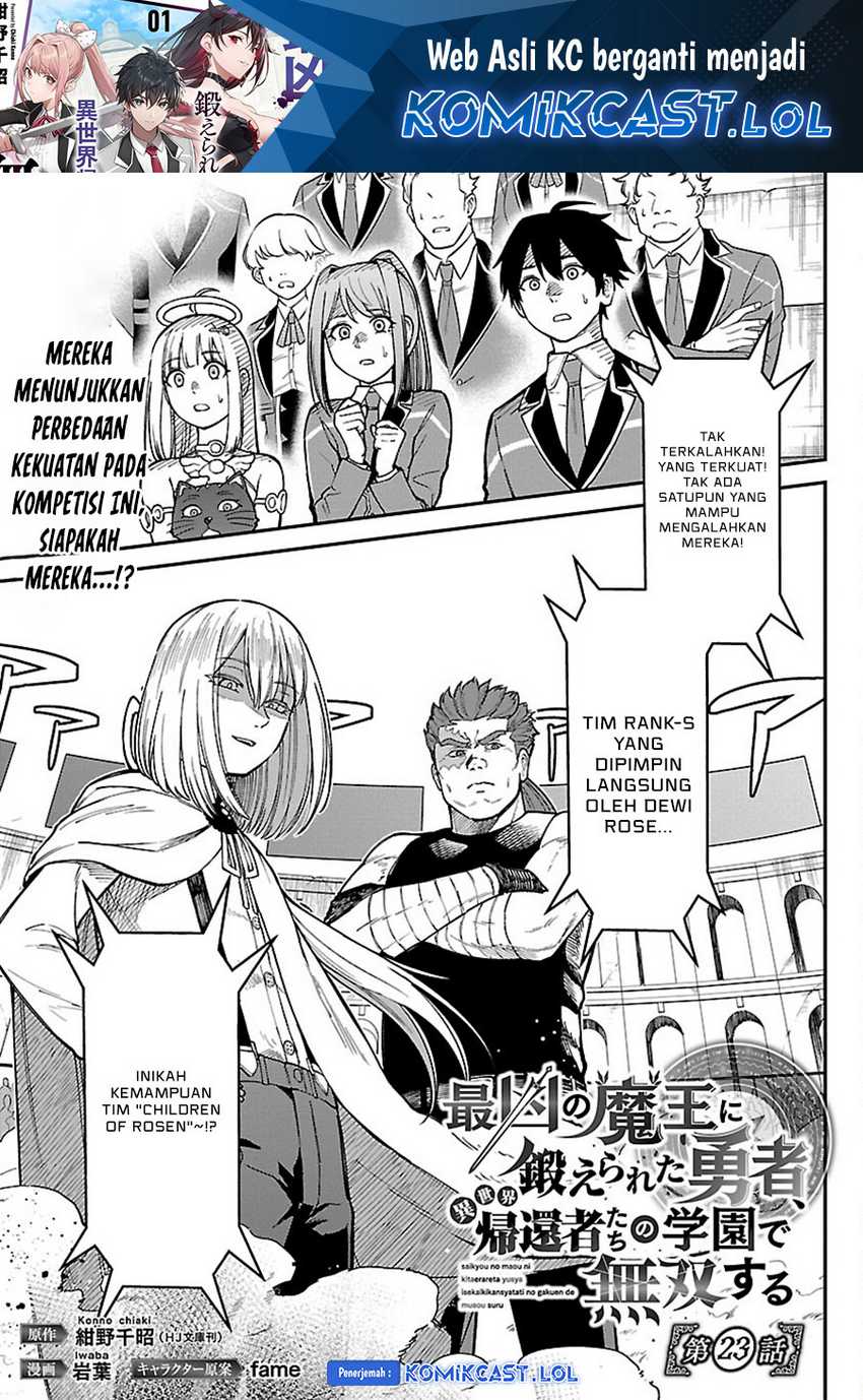 Saikyou No Maou Ni Kitaerareta Yuusha Chapter 23 - halaman 2