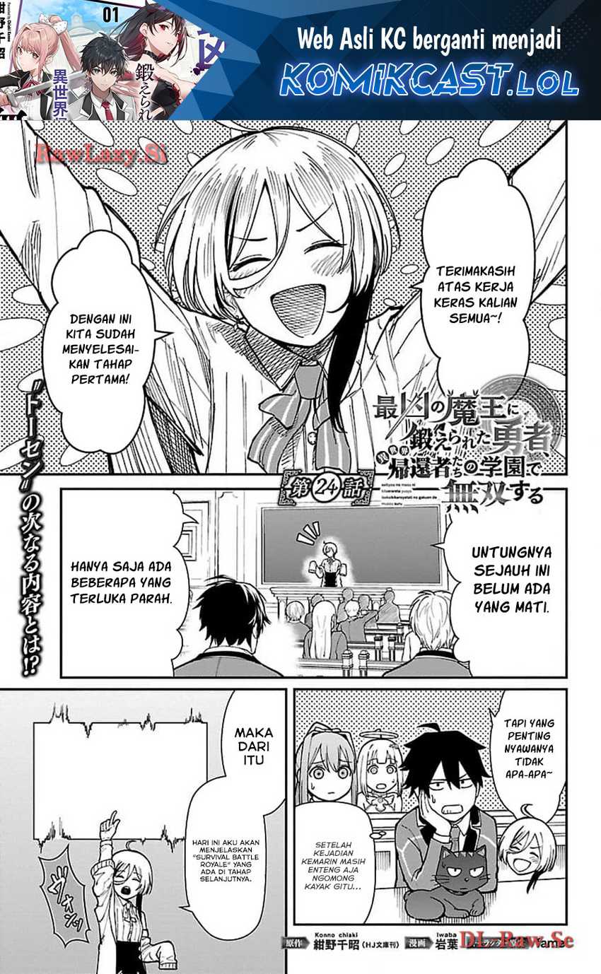 Saikyou No Maou Ni Kitaerareta Yuusha Chapter 24 - halaman 2