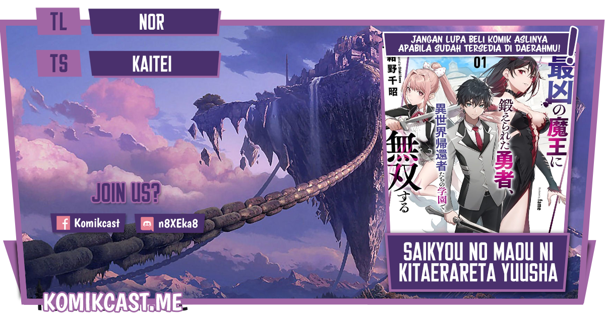 Saikyou No Maou Ni Kitaerareta Yuusha Chapter 3 - halaman 1
