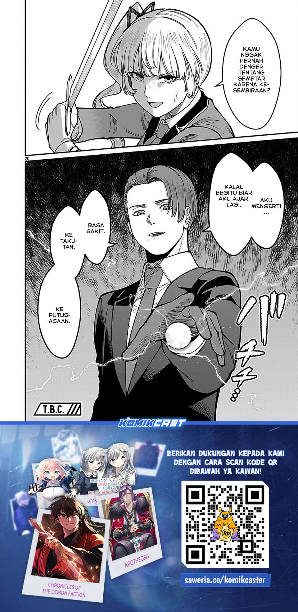 Saikyou No Maou Ni Kitaerareta Yuusha Chapter 33 - halaman 22