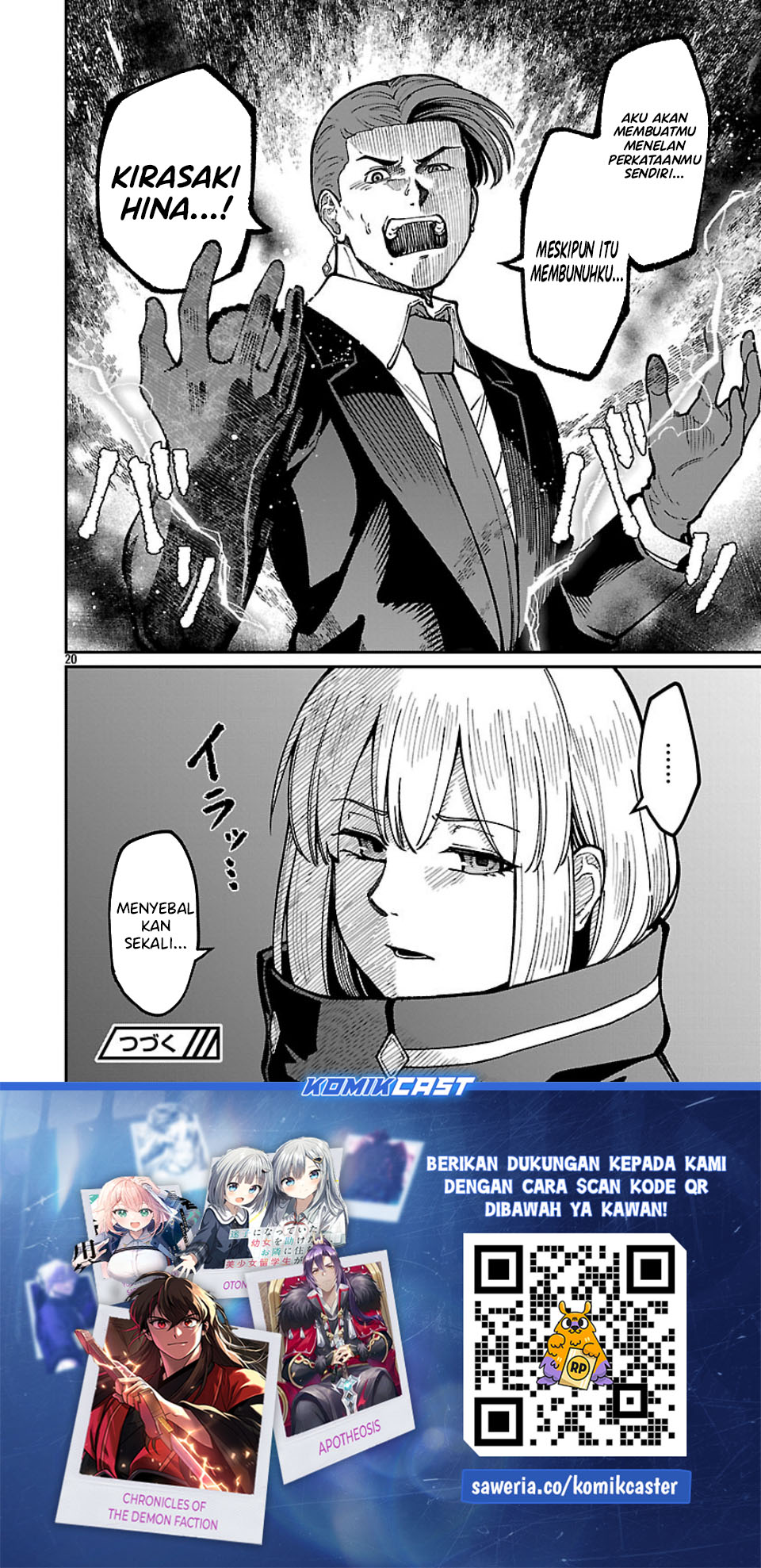Saikyou No Maou Ni Kitaerareta Yuusha Chapter 36 - halaman 20