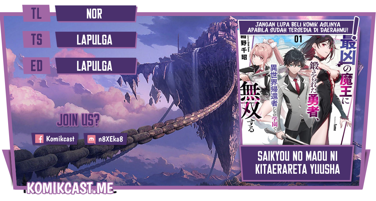 Saikyou No Maou Ni Kitaerareta Yuusha Chapter 6 - halaman 1