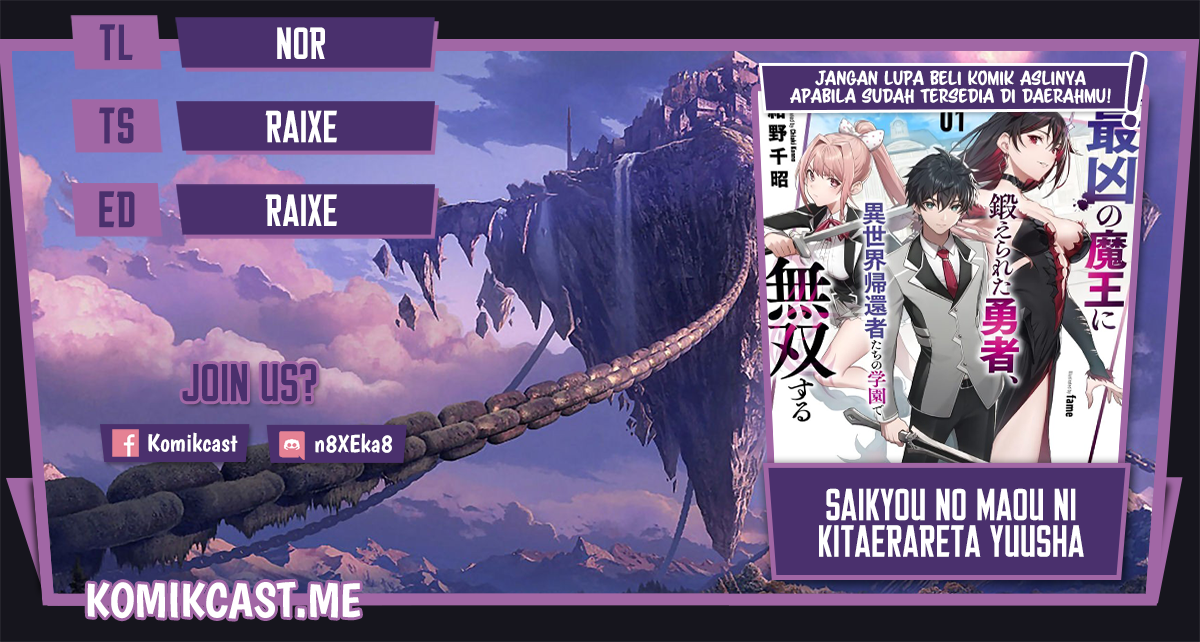Saikyou No Maou Ni Kitaerareta Yuusha Chapter 7 - halaman 1