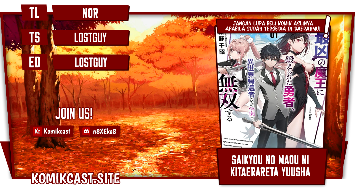 Saikyou No Maou Ni Kitaerareta Yuusha Chapter 9 - halaman 1