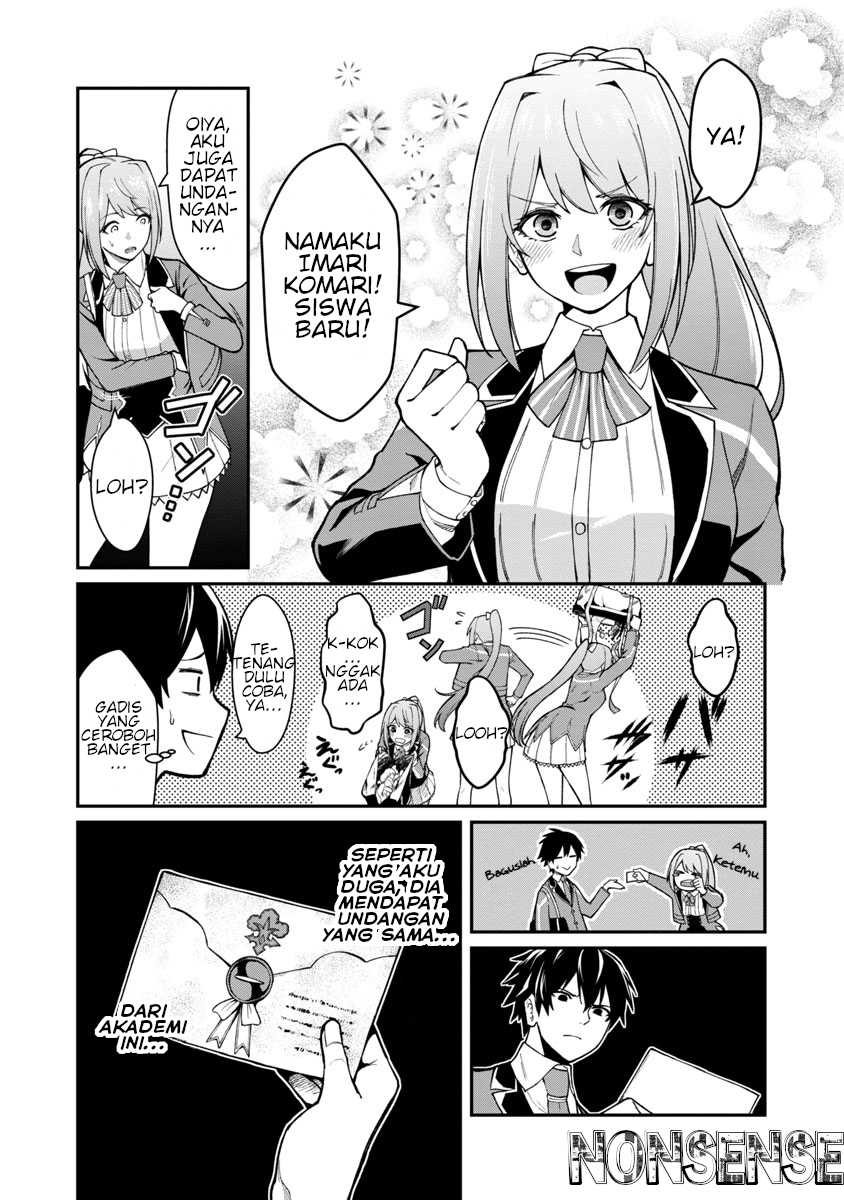 Saikyou no Maou ni Kitaerareta Yuusha, Isekai Kikansha-tachi no Gakuen de Musou suru Chapter 1.1 - halaman 10