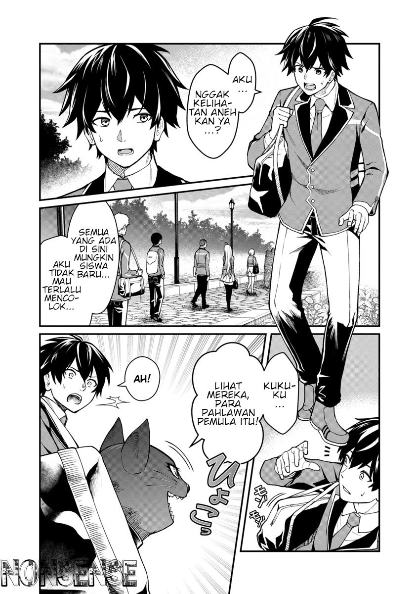 Saikyou no Maou ni Kitaerareta Yuusha, Isekai Kikansha-tachi no Gakuen de Musou suru Chapter 1.1 - halaman 7
