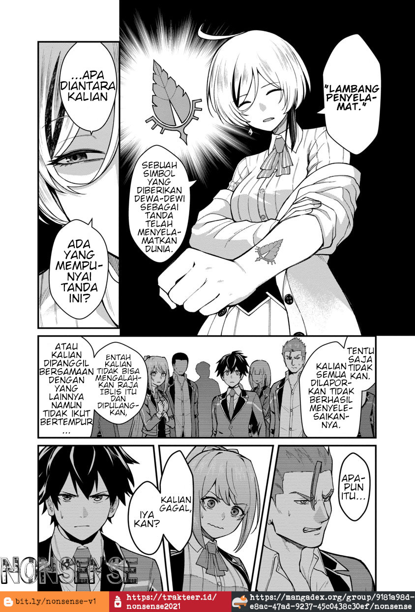 Saikyou no Maou ni Kitaerareta Yuusha, Isekai Kikansha-tachi no Gakuen de Musou suru Chapter 1.2 - halaman 10