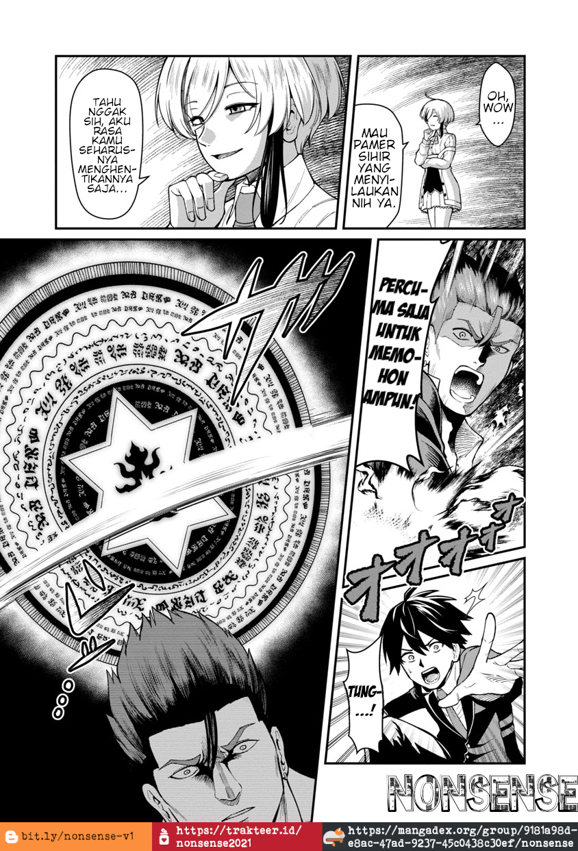Saikyou no Maou ni Kitaerareta Yuusha, Isekai Kikansha-tachi no Gakuen de Musou suru Chapter 1.2 - halaman 15