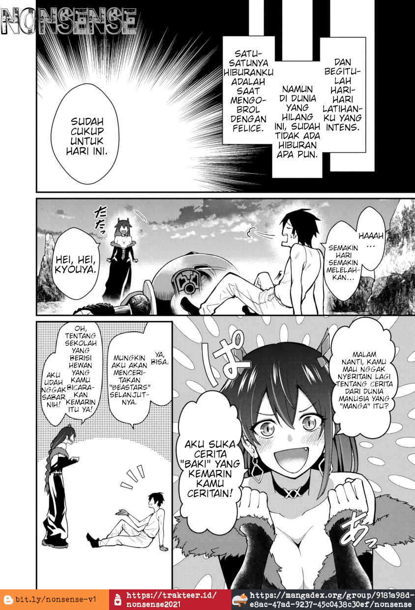 Saikyou no Maou ni Kitaerareta Yuusha, Isekai Kikansha-tachi no Gakuen de Musou suru Chapter 2 - halaman 21
