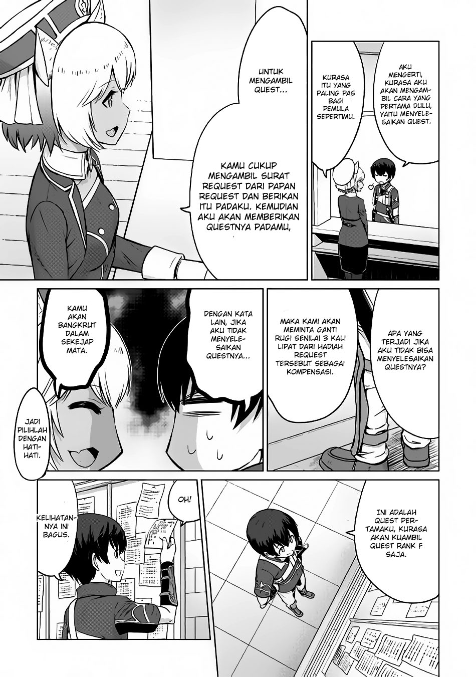 Saikyou no Shokugyou wa Yuusha demo Kenja demo Naku Kanteishi (Kari) Rashii desu yo? Chapter 4 - halaman 33