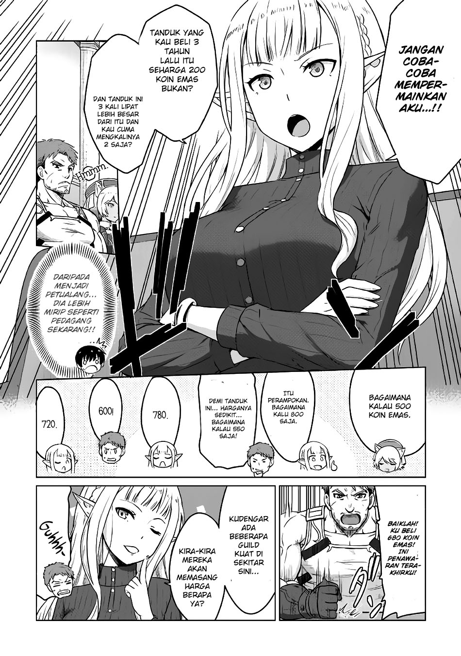 Saikyou no Shokugyou wa Yuusha demo Kenja demo Naku Kanteishi (Kari) Rashii desu yo? Chapter 4 - halaman 6