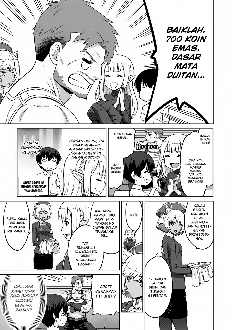 Saikyou no Shokugyou wa Yuusha demo Kenja demo Naku Kanteishi (Kari) Rashii desu yo? Chapter 4 - halaman 7