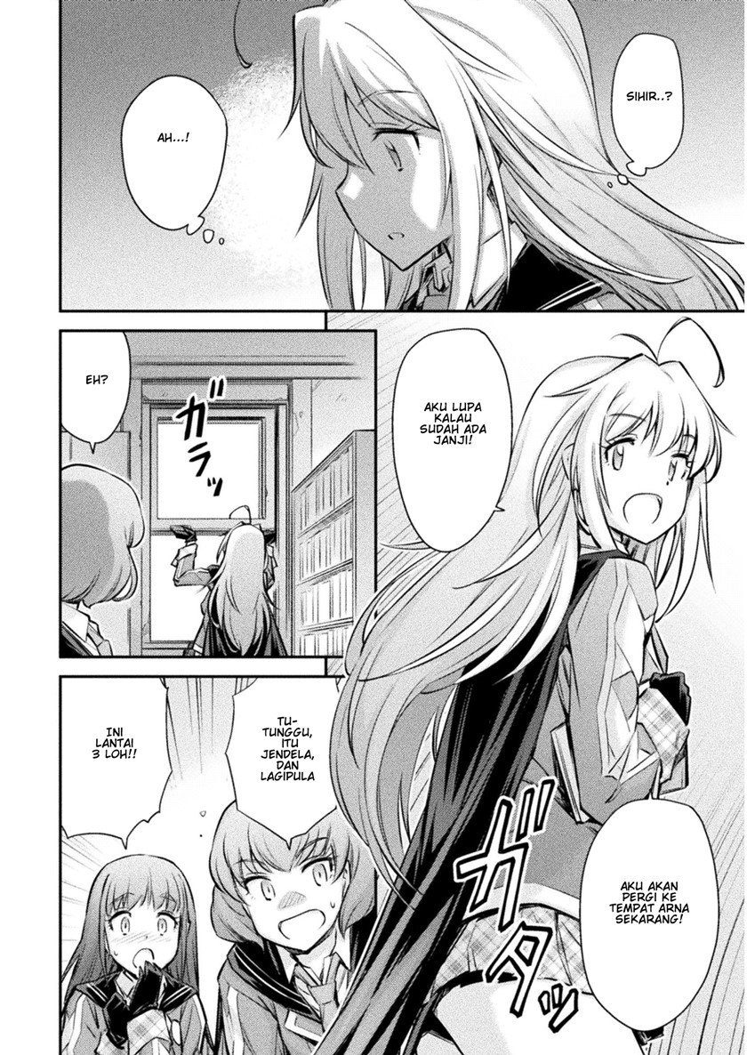 Saikyou no Youhei Shoujo no Gakuen Seikatsu Chapter 10 - halaman 14