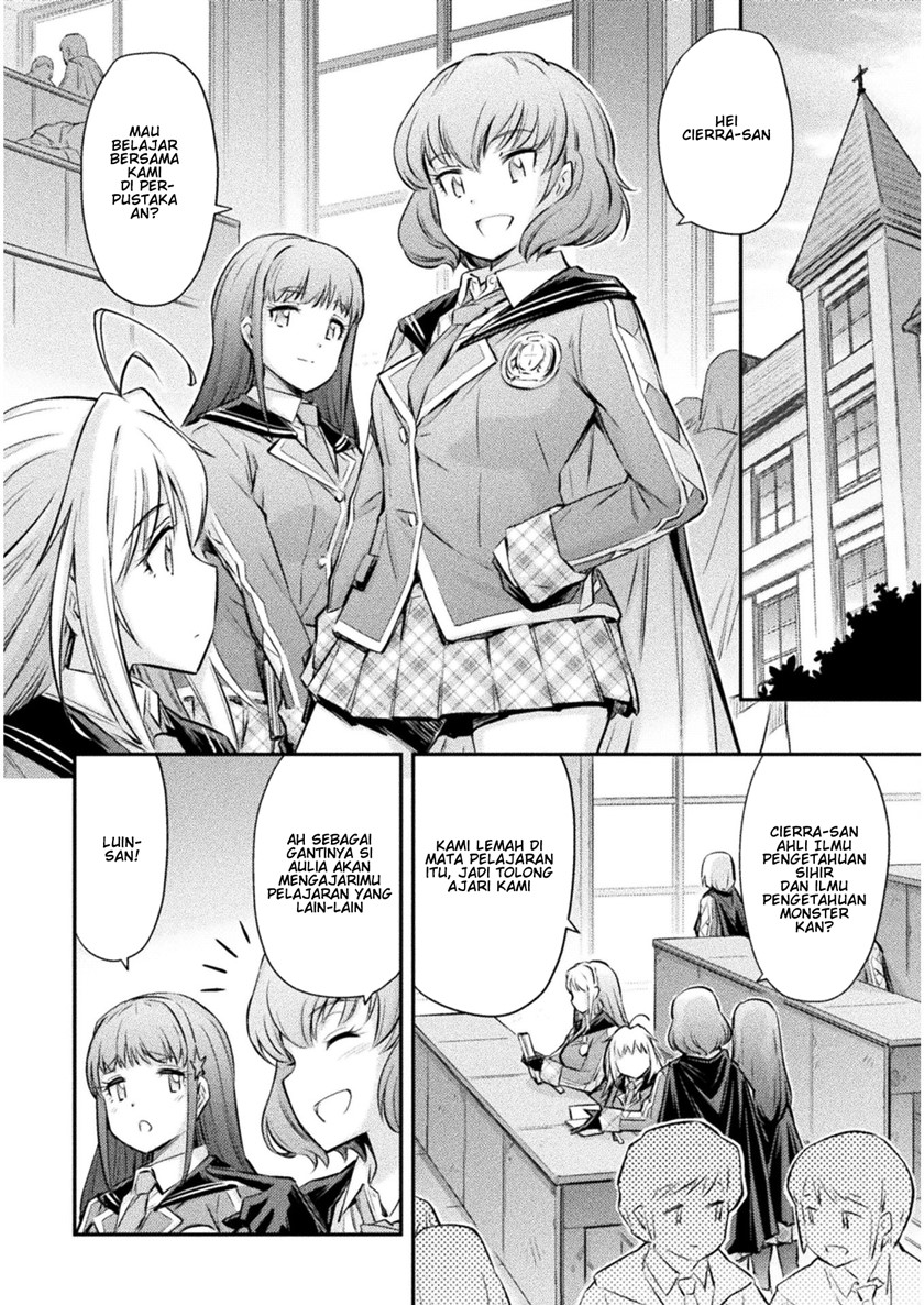 Saikyou no Youhei Shoujo no Gakuen Seikatsu Chapter 10 - halaman 8