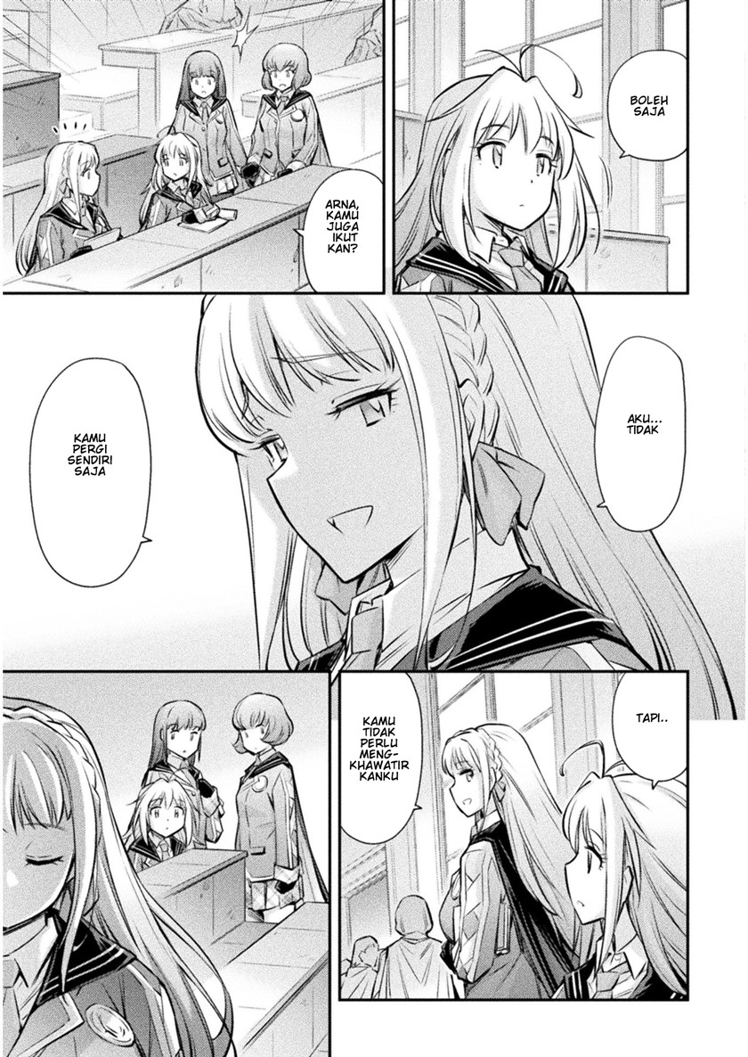 Saikyou no Youhei Shoujo no Gakuen Seikatsu Chapter 10 - halaman 9
