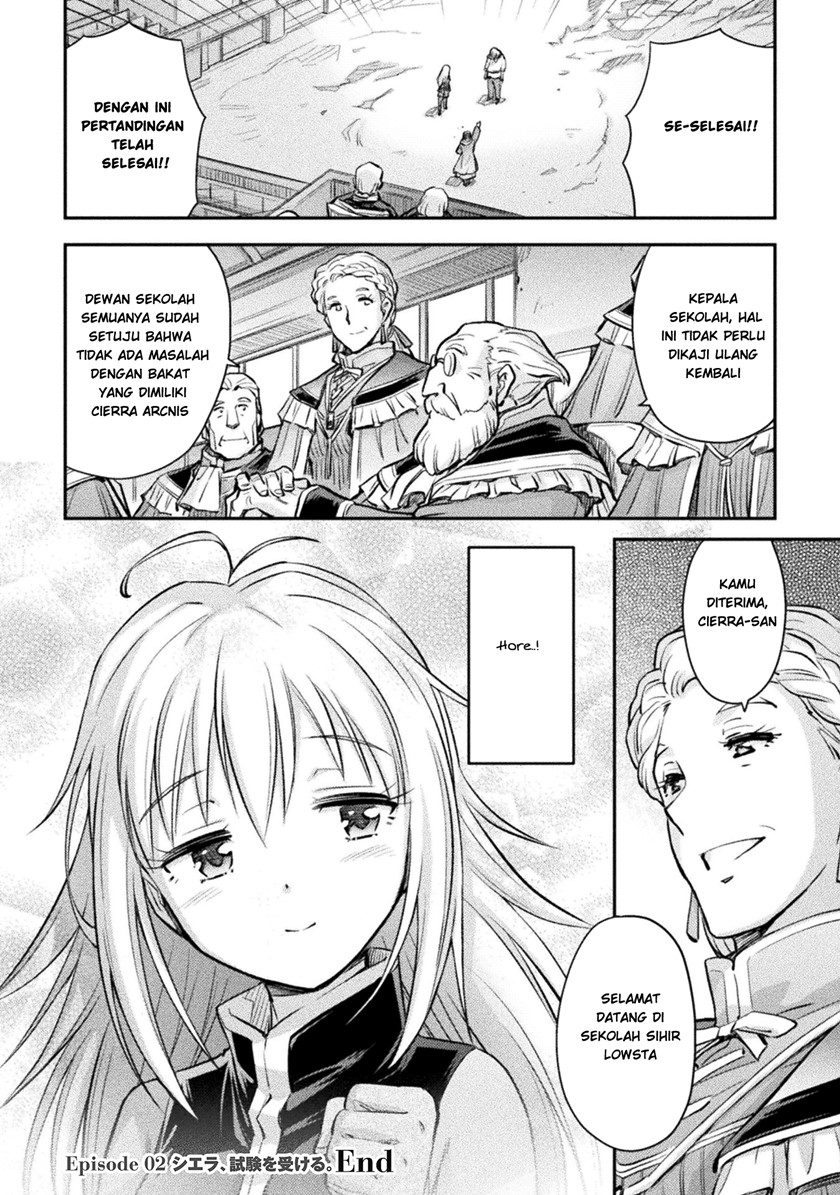 Saikyou no Youhei Shoujo no Gakuen Seikatsu Chapter 2 - halaman 33