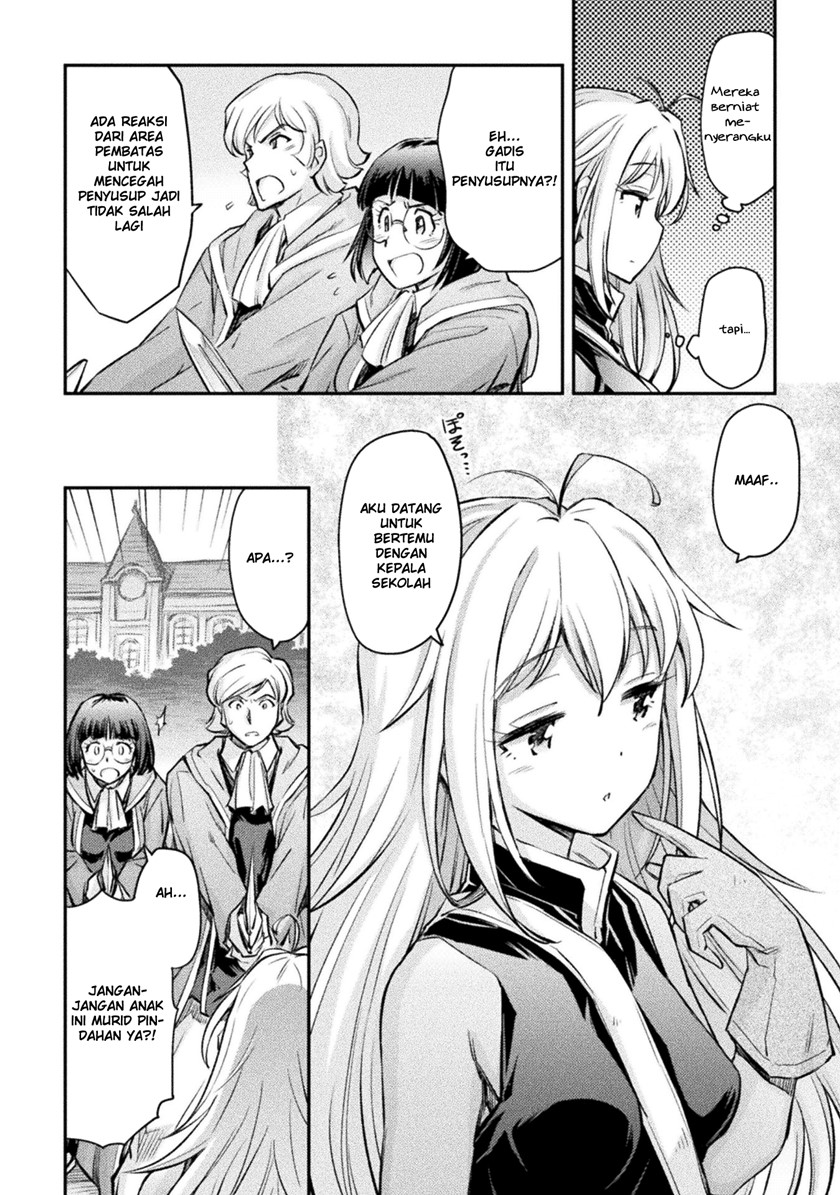 Saikyou no Youhei Shoujo no Gakuen Seikatsu Chapter 2 - halaman 8