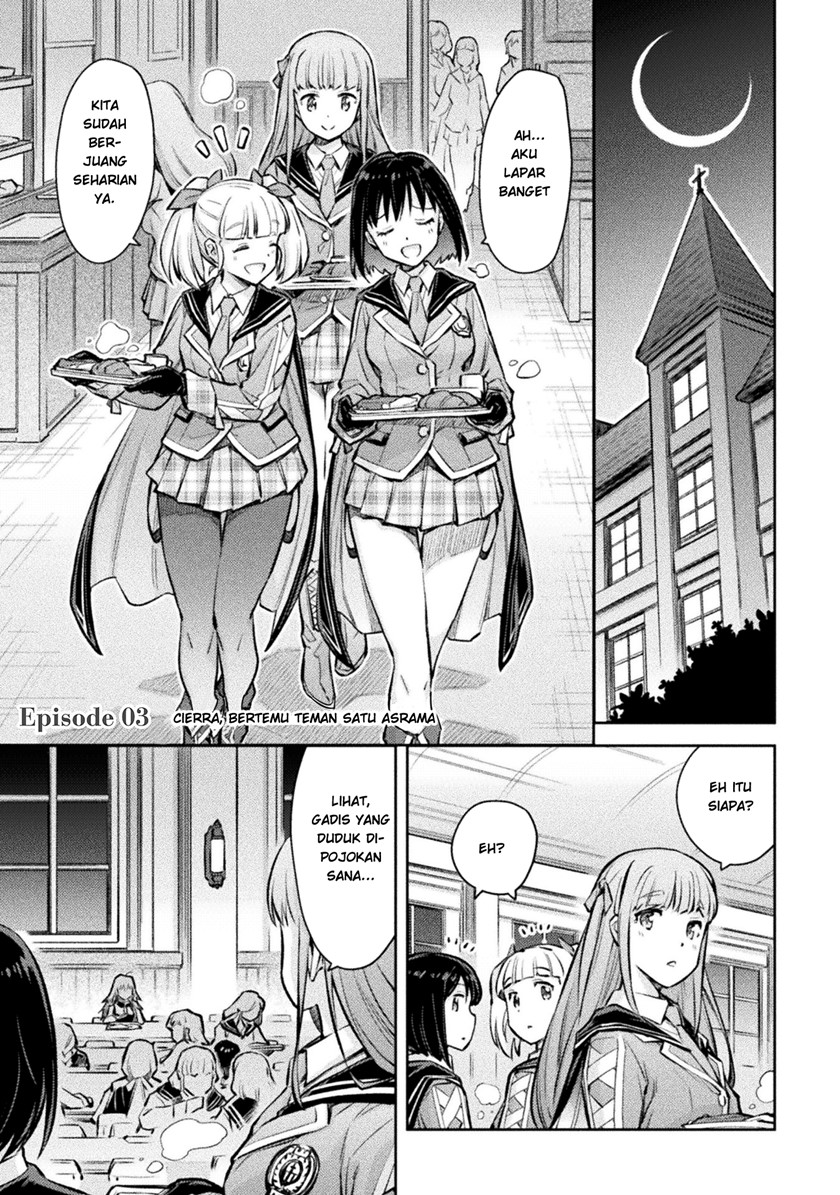 Saikyou no Youhei Shoujo no Gakuen Seikatsu Chapter 3 - halaman 1