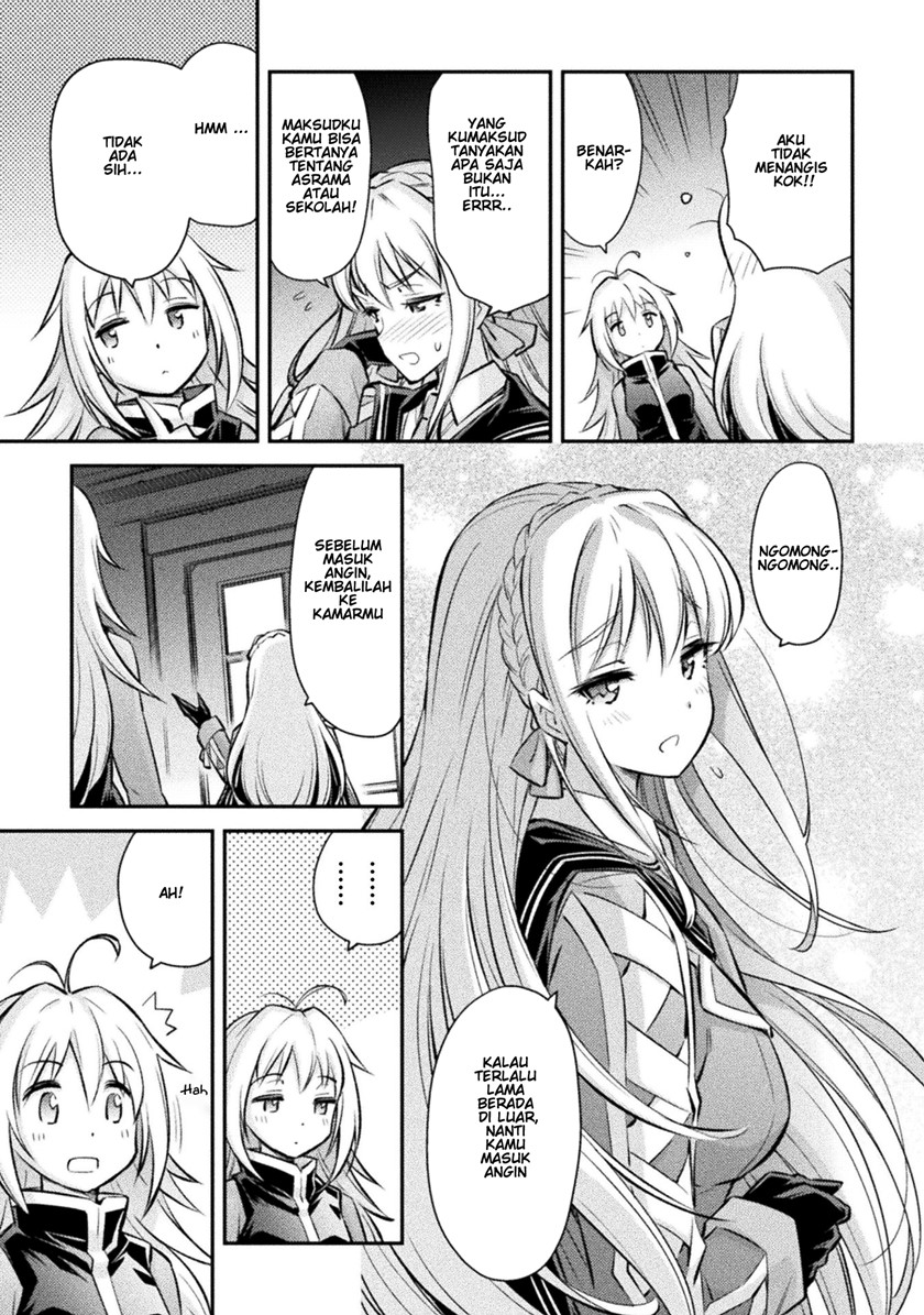 Saikyou no Youhei Shoujo no Gakuen Seikatsu Chapter 3 - halaman 11