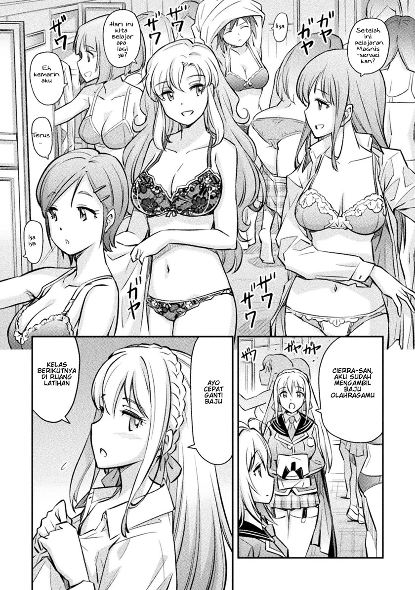 Saikyou no Youhei Shoujo no Gakuen Seikatsu Chapter 3 - halaman 16