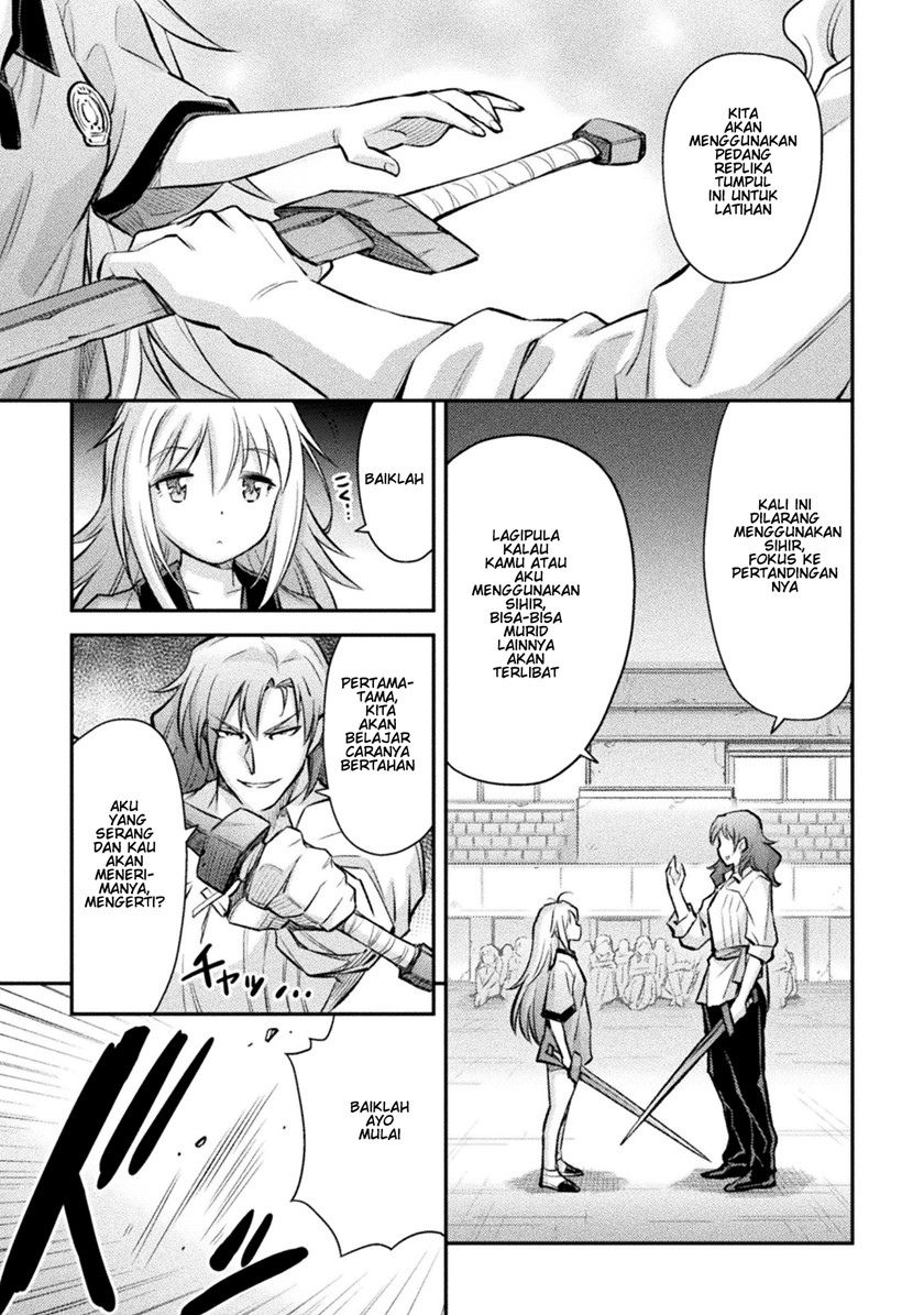 Saikyou no Youhei Shoujo no Gakuen Seikatsu Chapter 3 - halaman 21