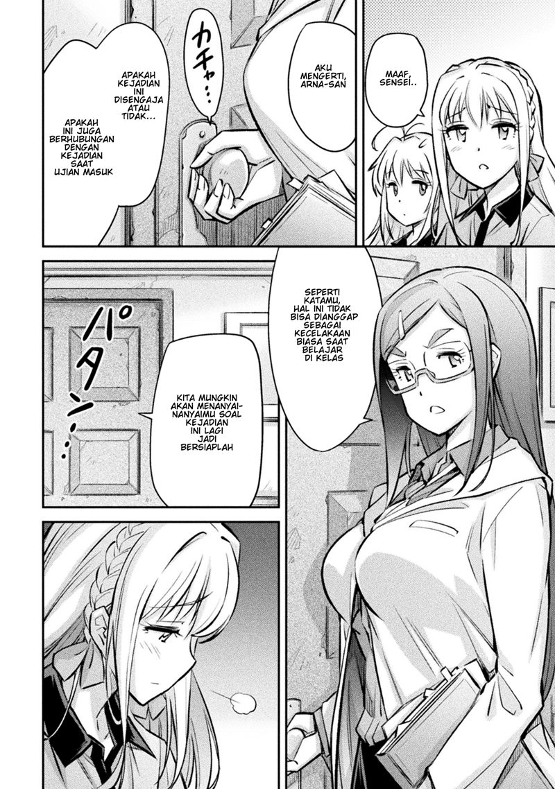 Saikyou no Youhei Shoujo no Gakuen Seikatsu Chapter 4 - halaman 8