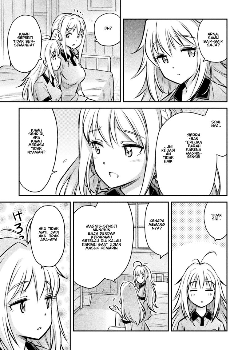 Saikyou no Youhei Shoujo no Gakuen Seikatsu Chapter 4 - halaman 9