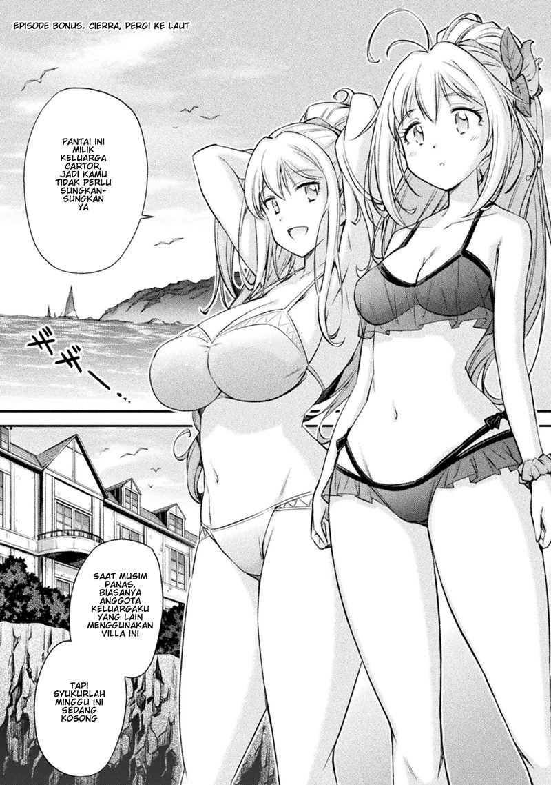 Saikyou no Youhei Shoujo no Gakuen Seikatsu Chapter 8.5 - halaman 1