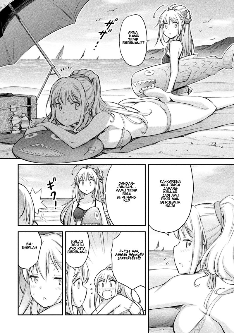 Saikyou no Youhei Shoujo no Gakuen Seikatsu Chapter 8.5 - halaman 2