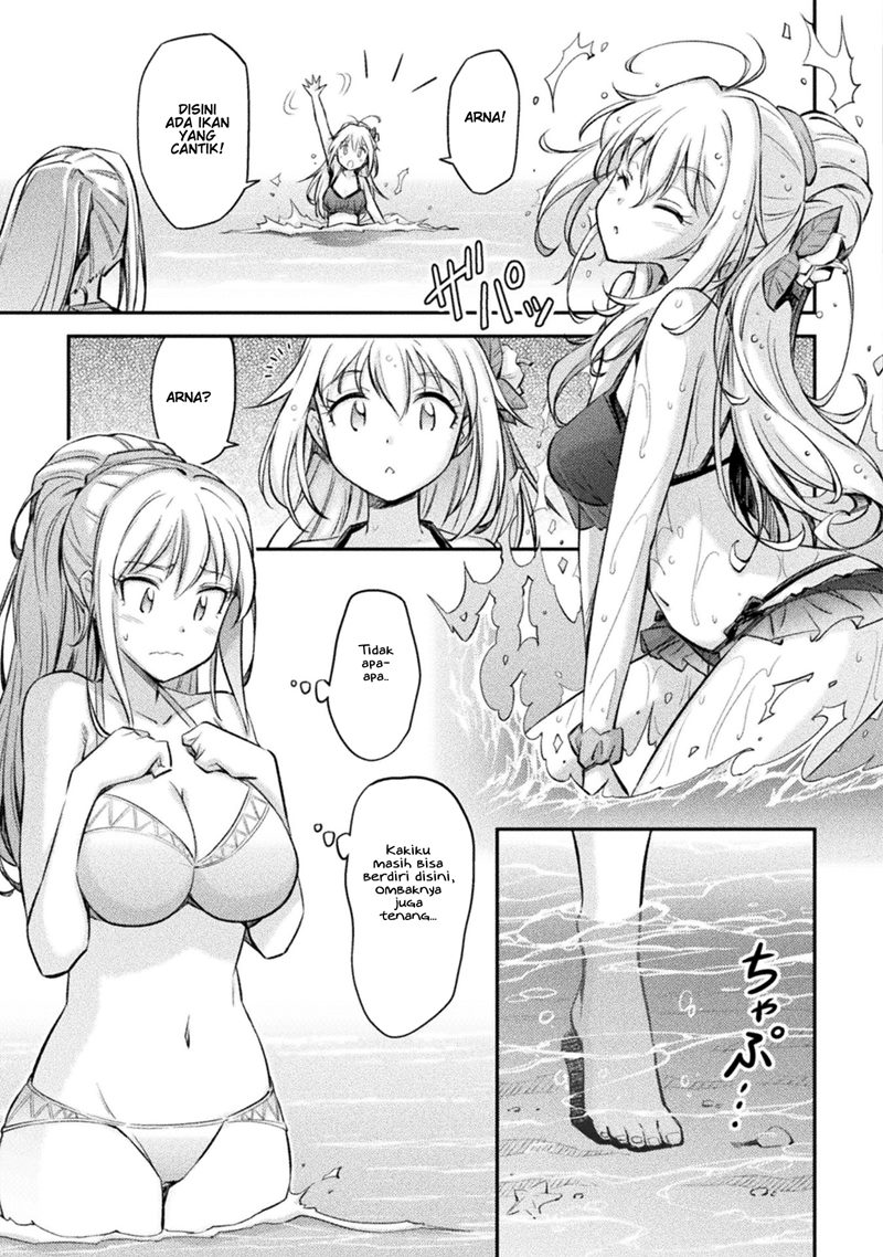 Saikyou no Youhei Shoujo no Gakuen Seikatsu Chapter 8.5 - halaman 3