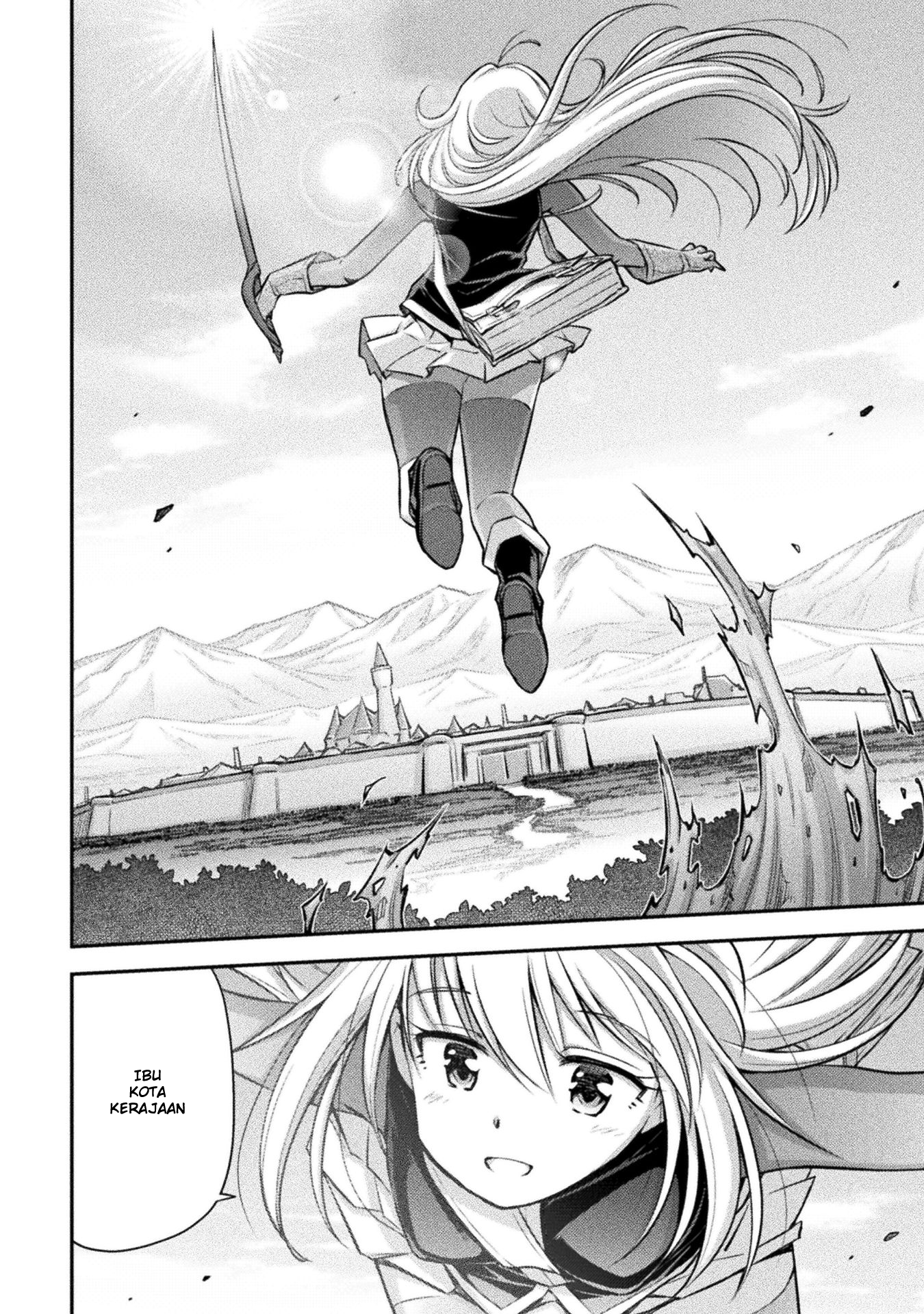 Saikyou no Youhei Shoujo no Gakuen Seikatsu: Shoujo to Shoujo, Kaikou suru Chapter 1 - halaman 29
