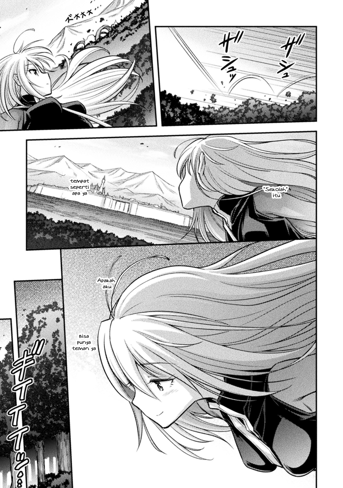 Saikyou no Youhei Shoujo no Gakuen Seikatsu: Shoujo to Shoujo, Kaikou suru Chapter 1 - halaman 30